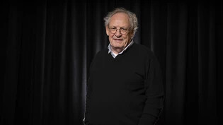 Der Filmproduzent Robert Boner posiert während der 59. Solothurner Filmtage. Boner erhält nun den Ehrenpreis des Schweizer Filmpreises 2024.