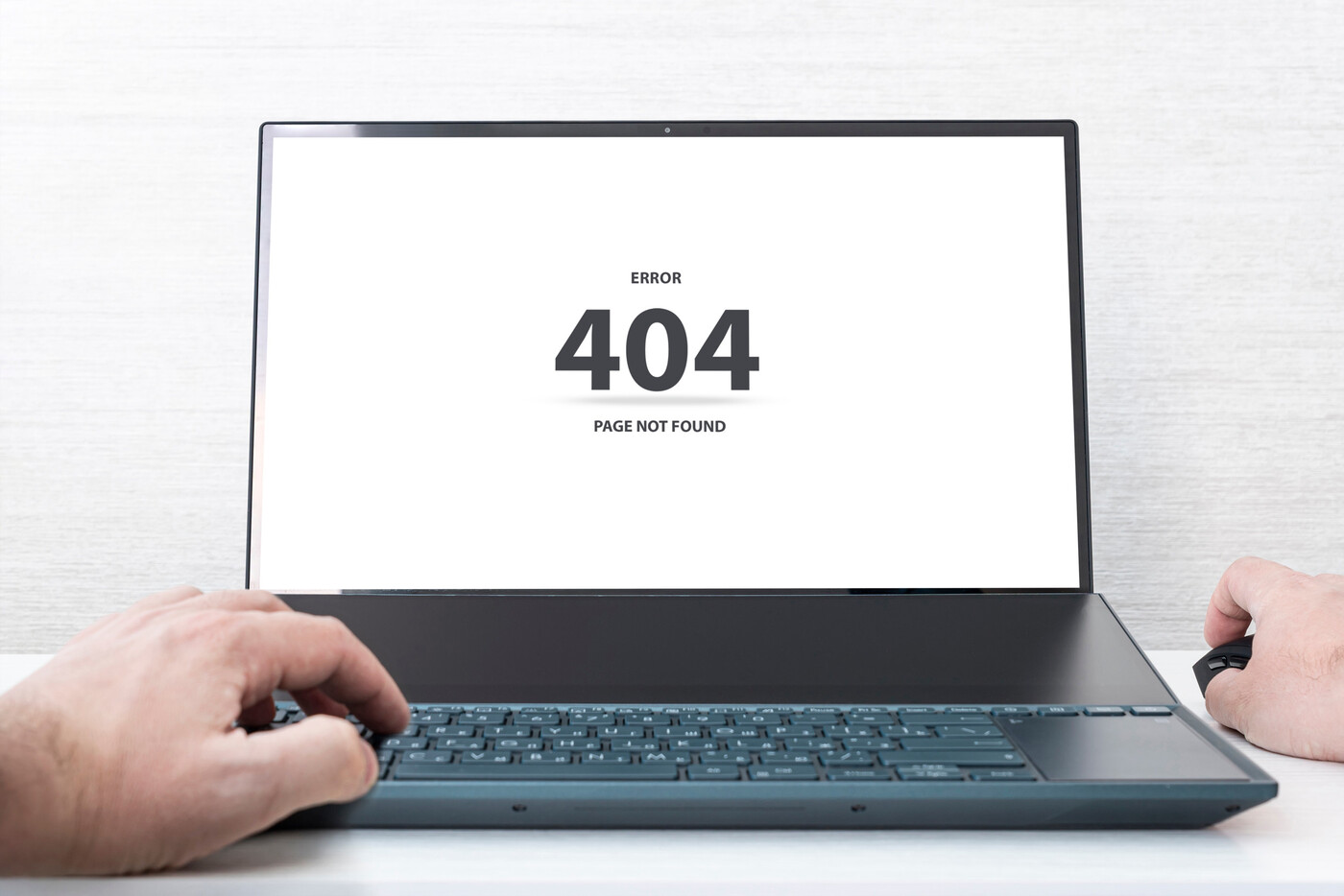 Unliebsame Fehlermeldung: Der 404-Code erscheint bei einer fehlenden Internetseite.