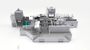 9000 Tonnen Schliesskraft: Die Marti Engineering aus Mitlödi liefert die Robotertechnik, um grosse Gussteile aus der Bühler-Giessmaschine zu manipulieren.